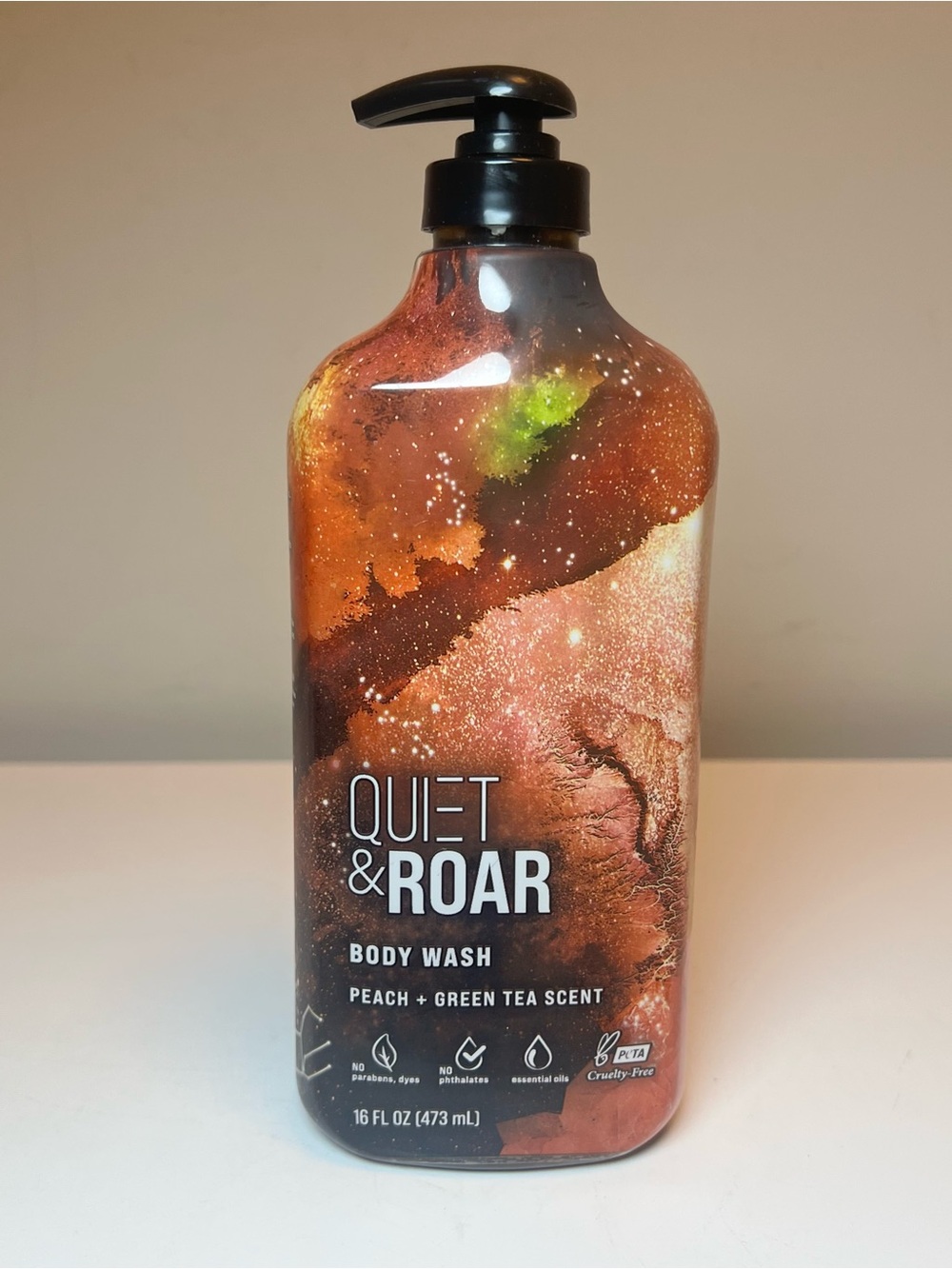 Peach + Green Tea Body Wash - Brown/Orange